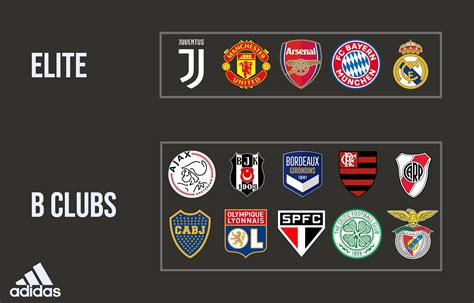 adidas b teams.